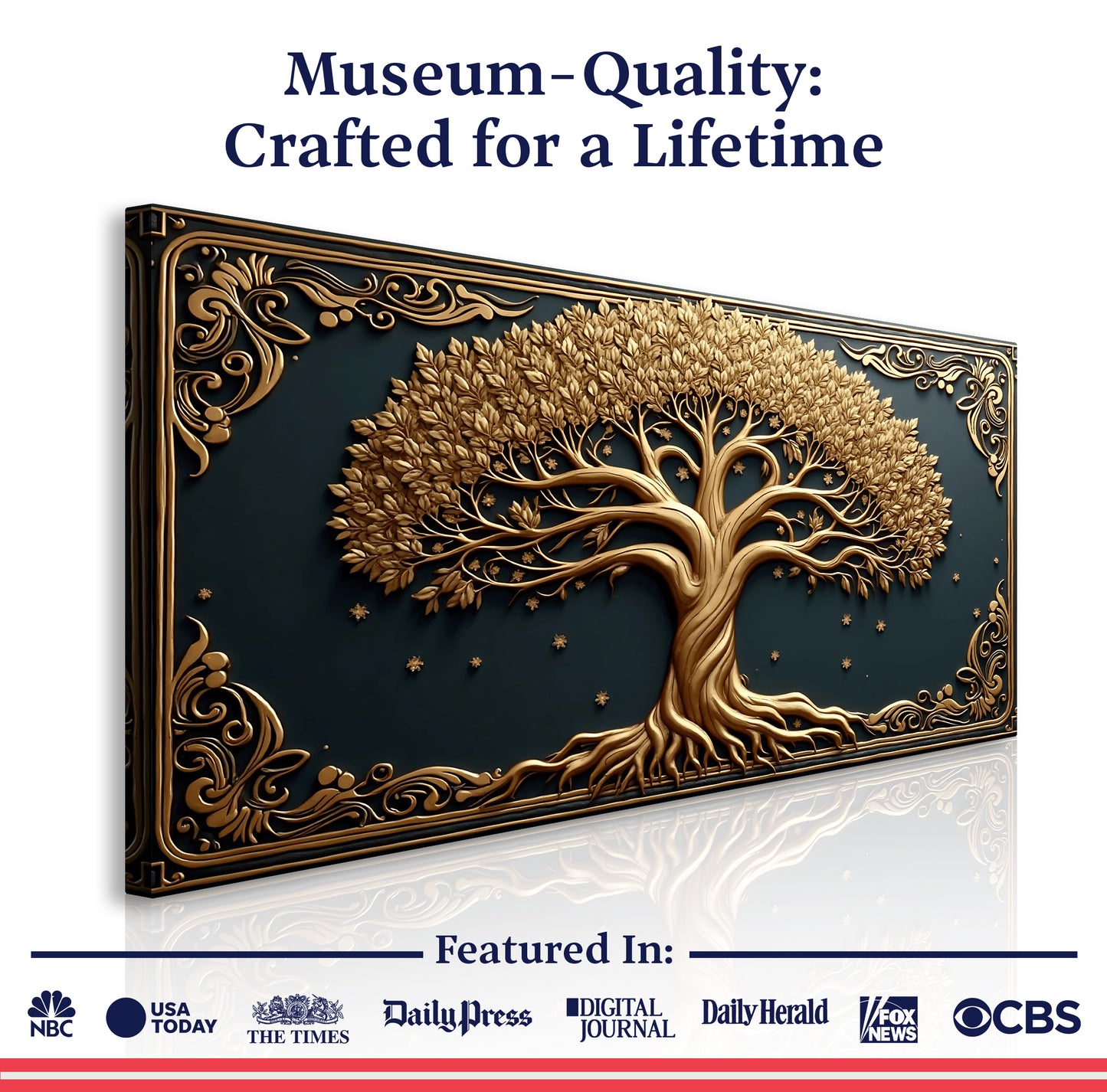 3D Celtic Tree Of Life Wall Art II