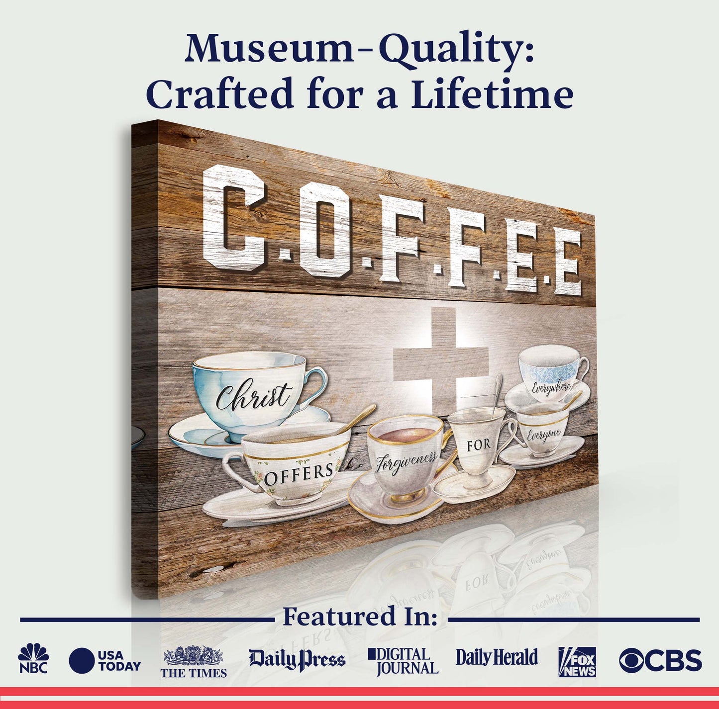 Our C.O.F.F.E.E Faith Sign