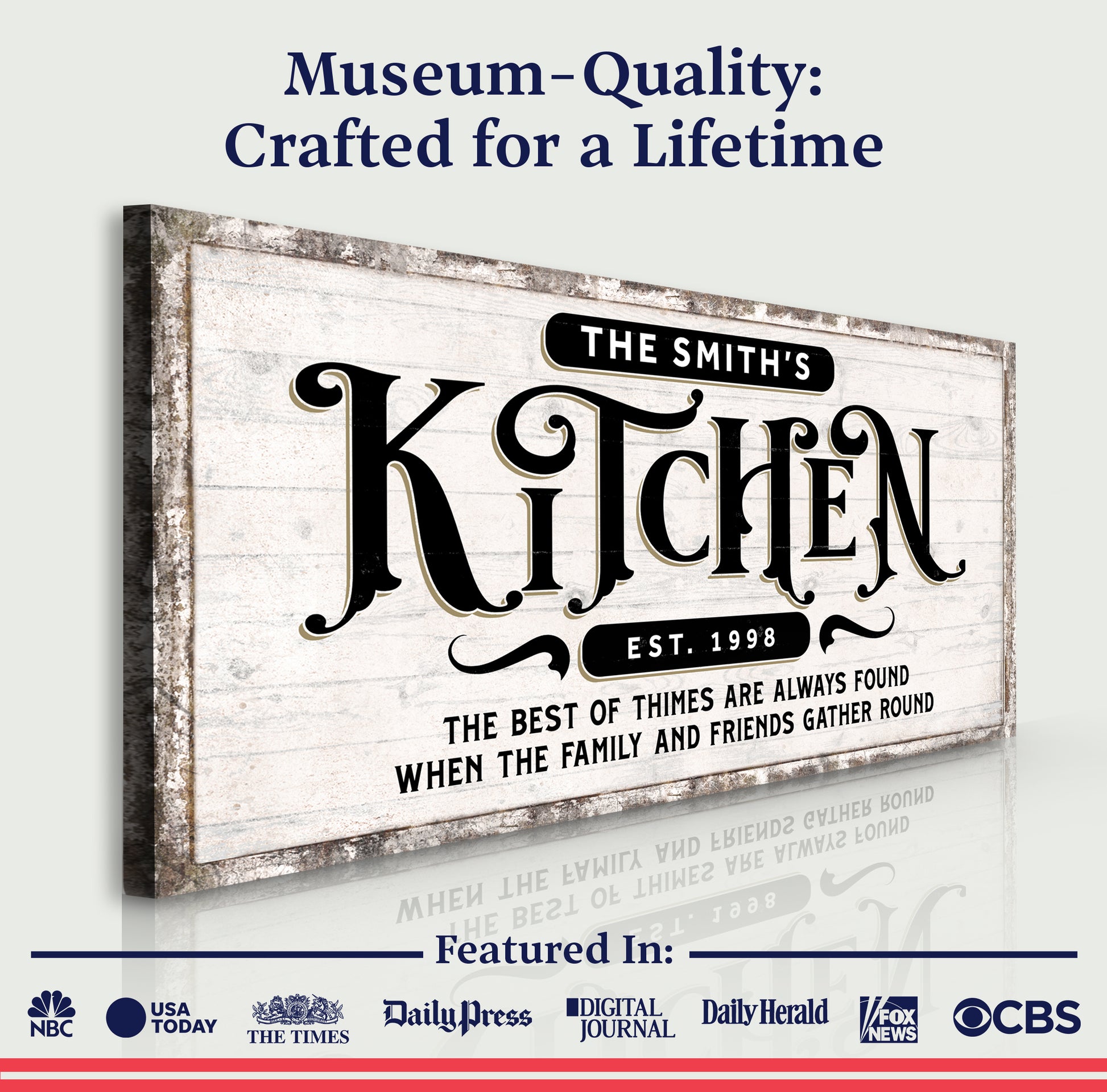 Kitchen Sign VII Quality - Image by Tailored Canvases