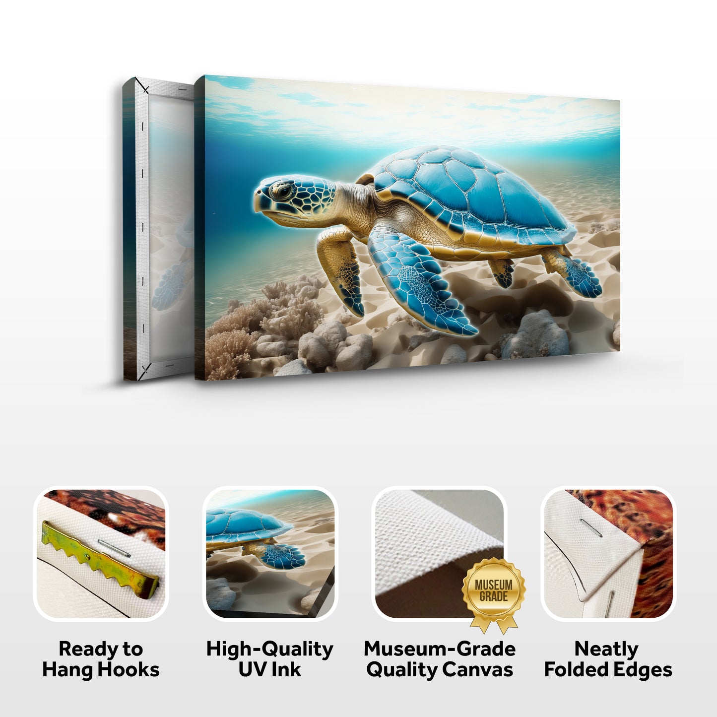 3D Coastal Wall Art VI