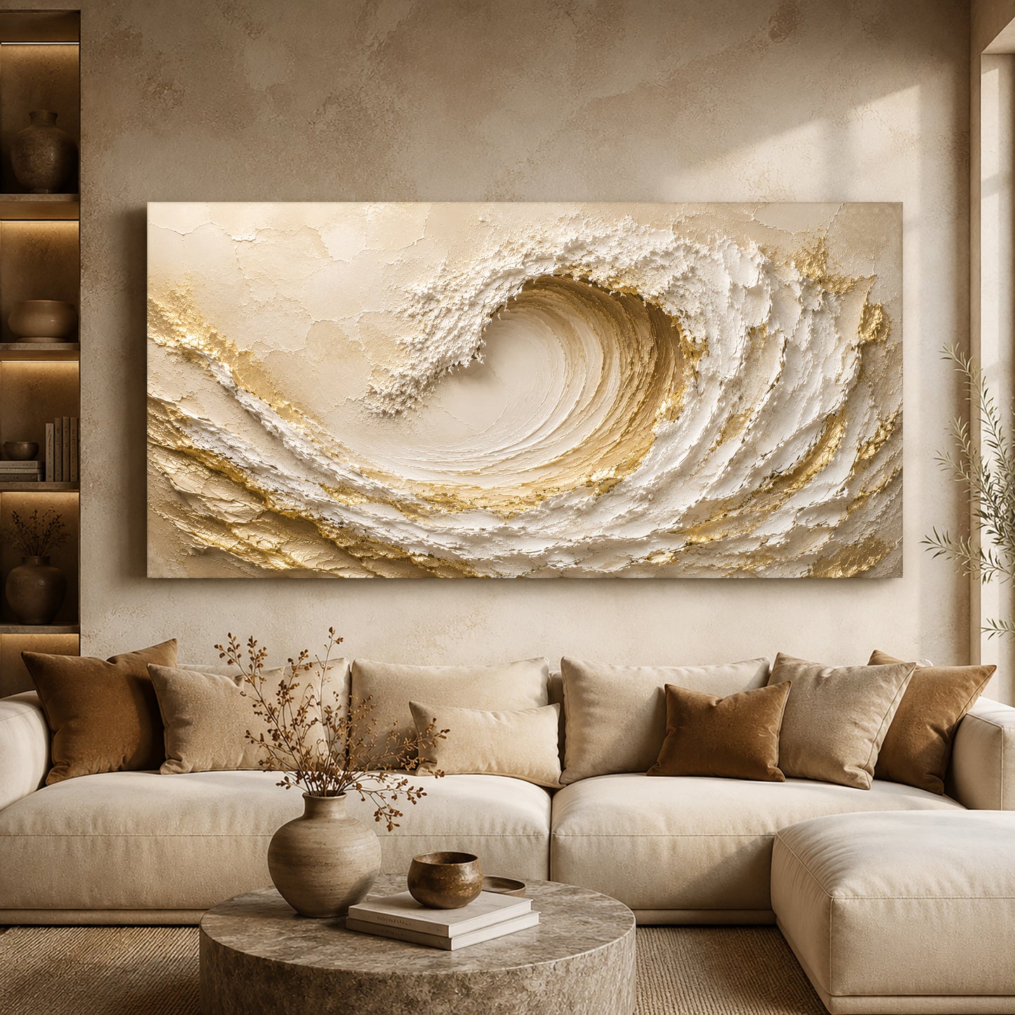 Ivory Crest Wave