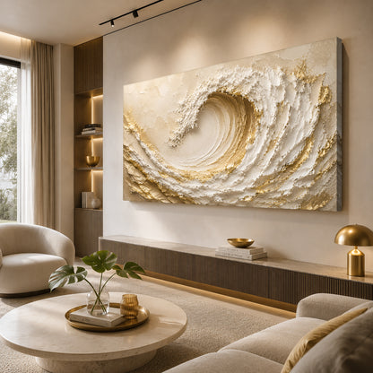 Ivory Crest Wave
