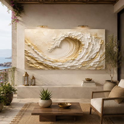 Ivory Crest Wave
