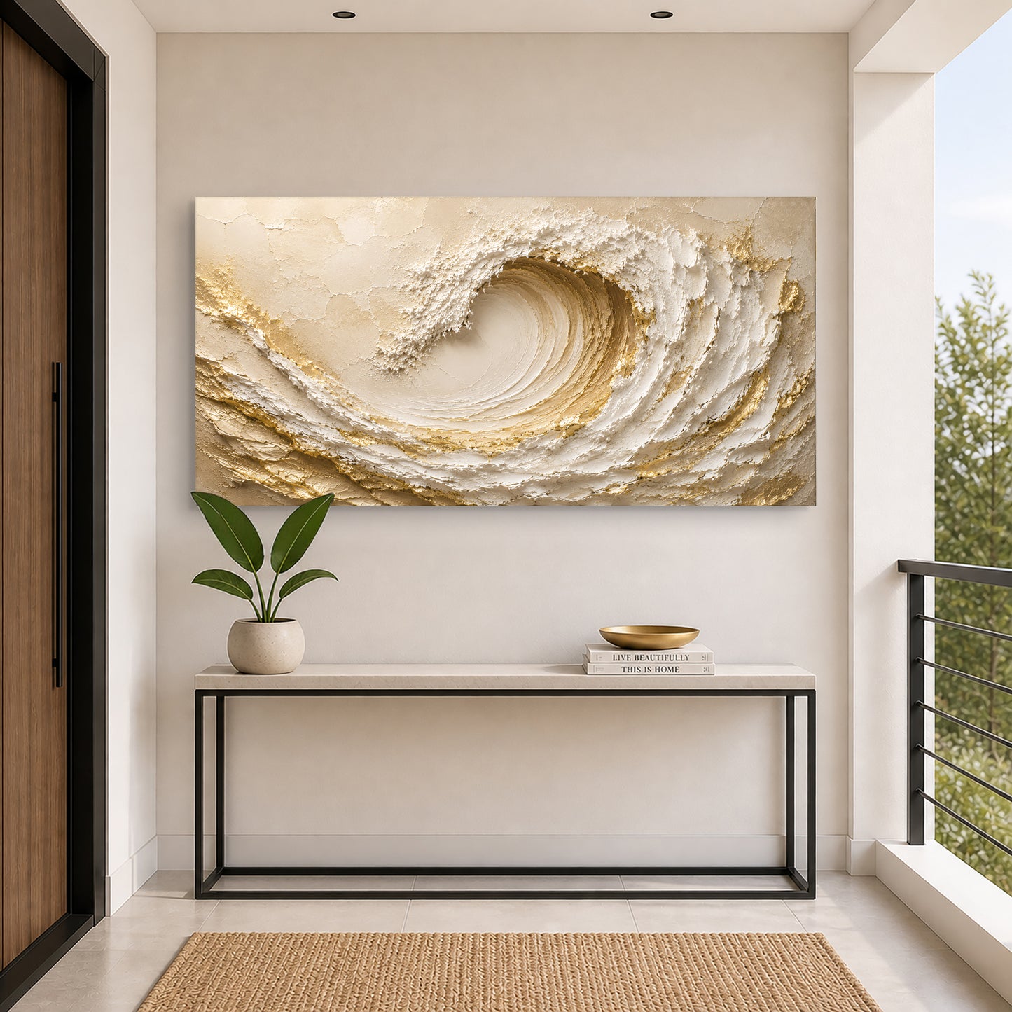 Ivory Crest Wave
