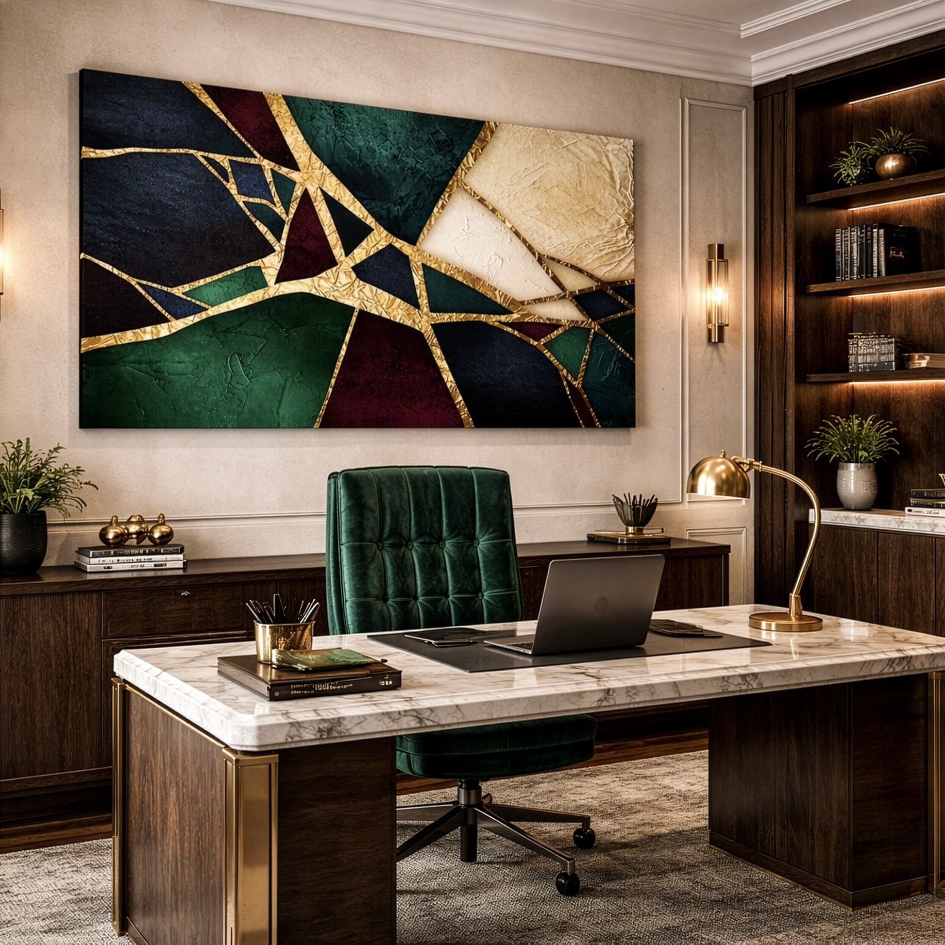 Jewel Tones - Metallic Accents