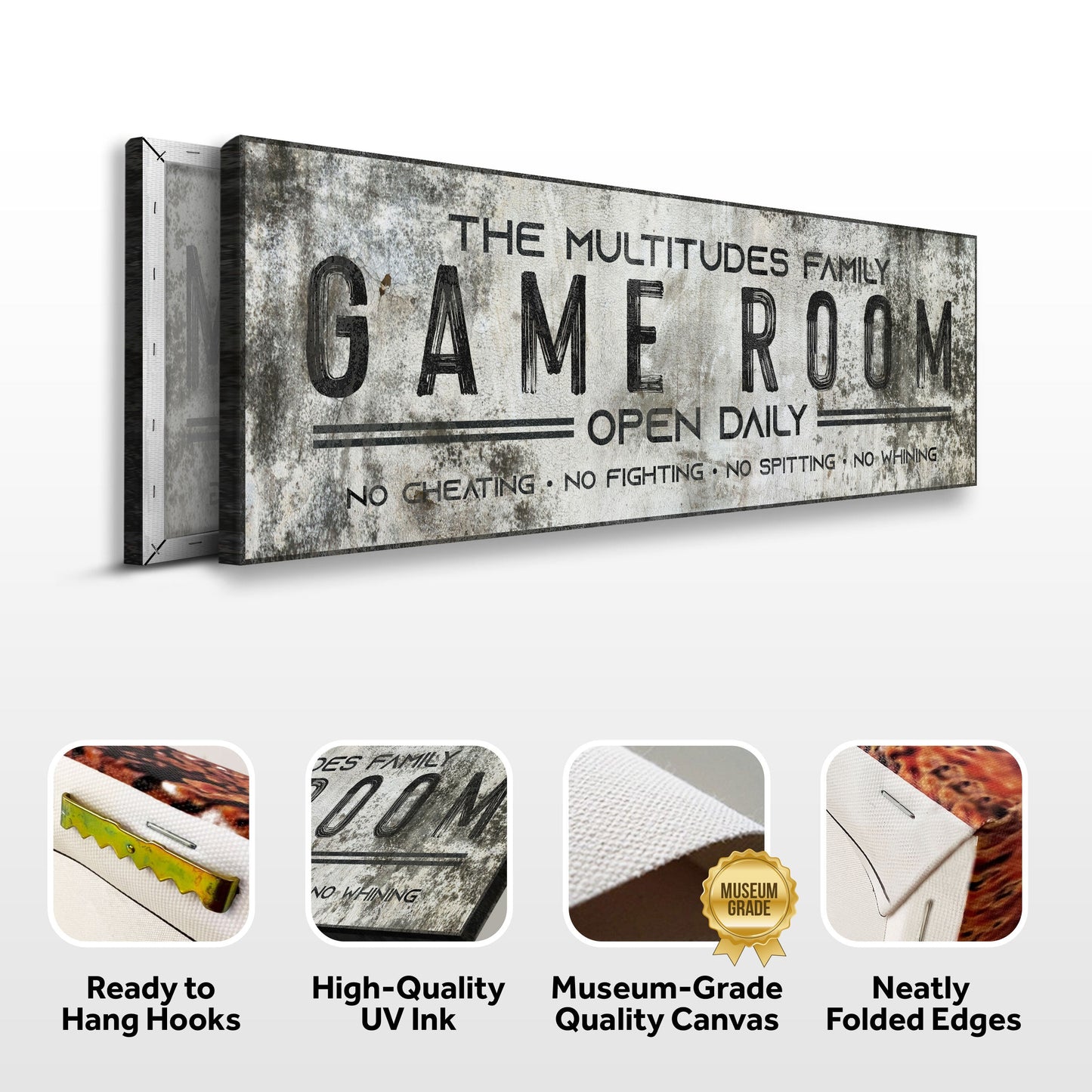 Family Game Room Sign II (Free Shipping)