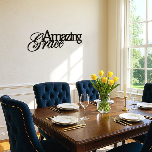 Amazing Grace - Steel Sign