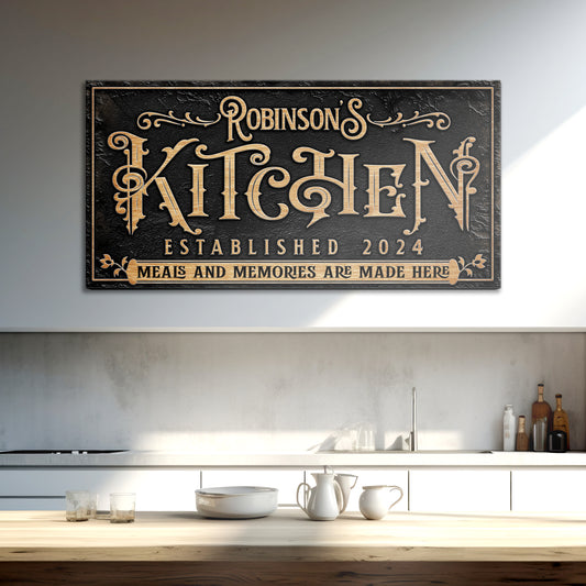 Kitchen Sign V  - Image by Tailored Canvases