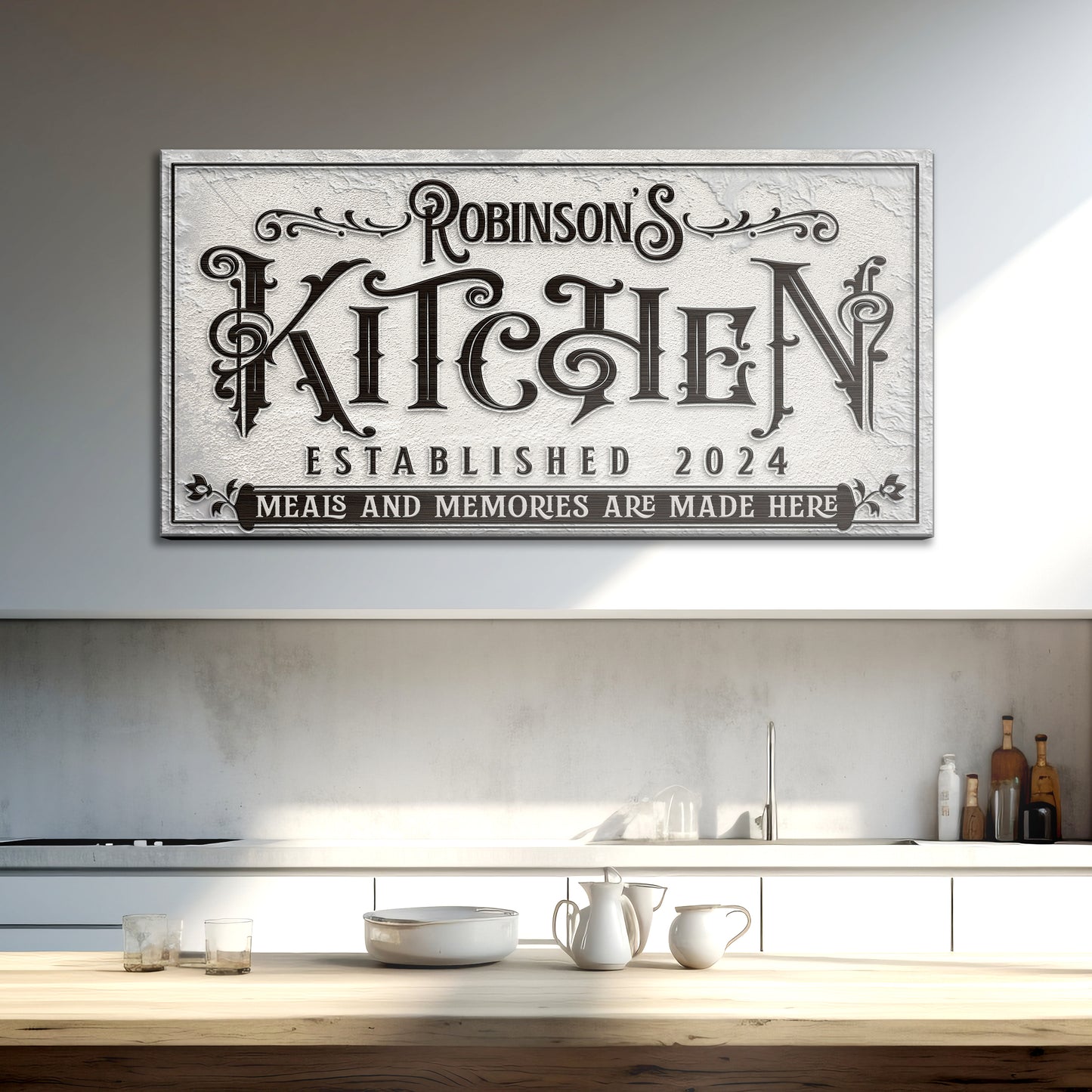 Kitchen Sign VI  - Image by Tailored Canvases