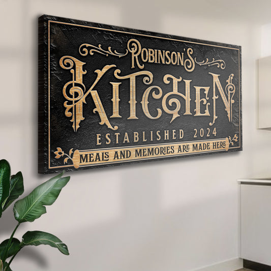 Kitchen Sign V - Image by Tailored Canvases