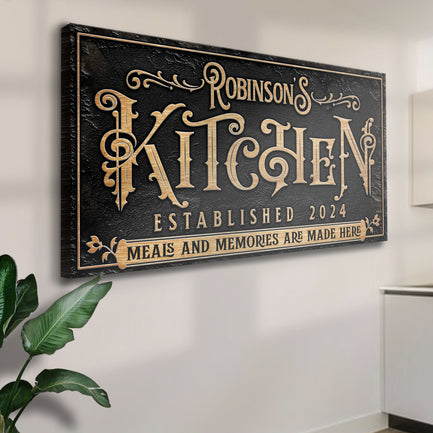 Kitchen Sign V  - Image by Tailored Canvases