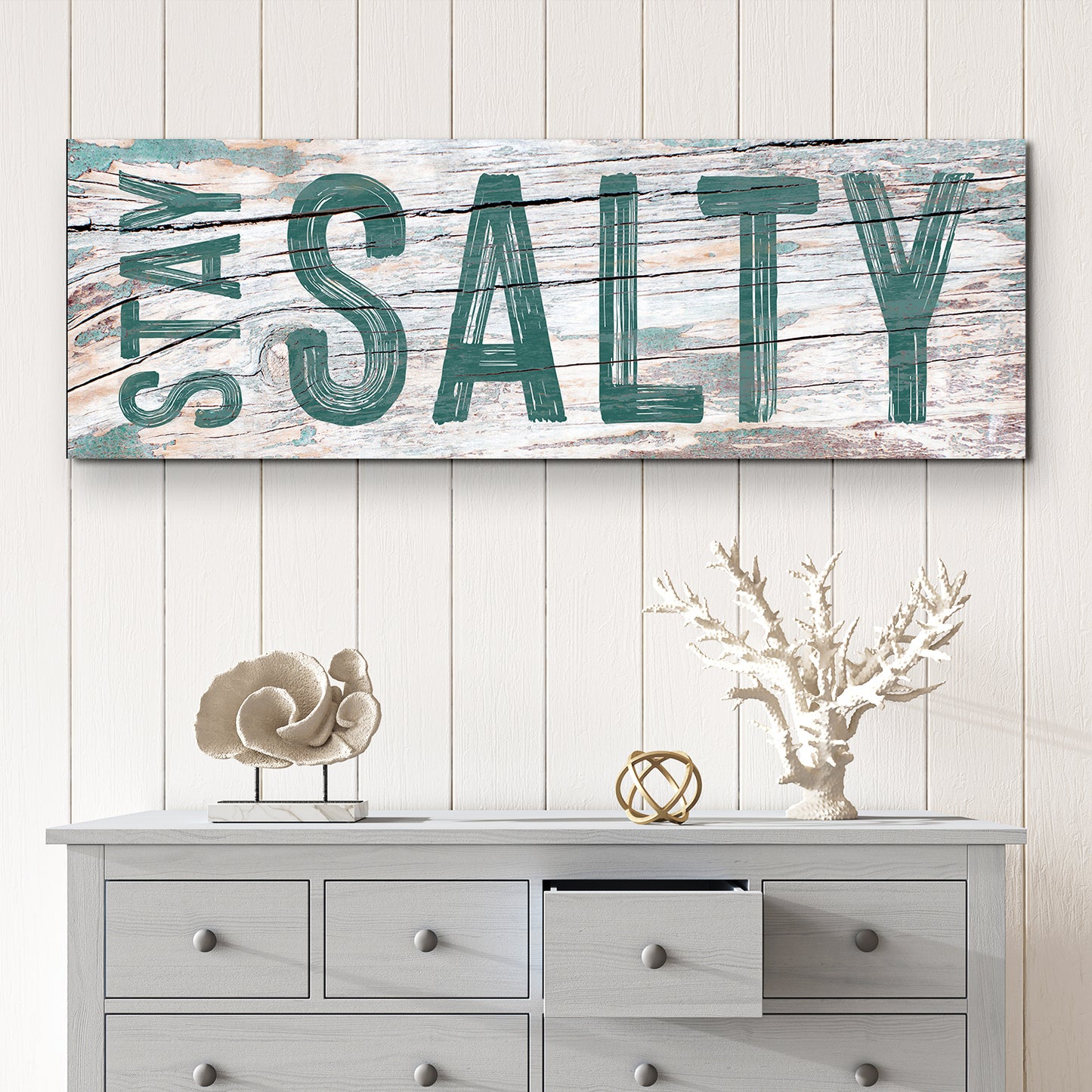 Stay Salty Coastal Sign VI