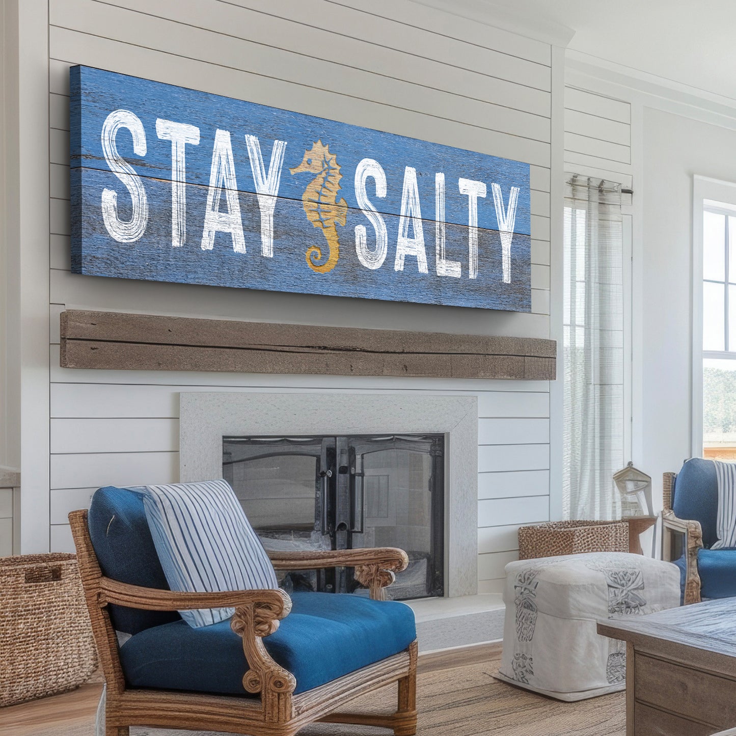 Stay Salty Coastal Sign VII