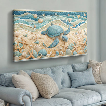 3D Coastal Wall Art IV