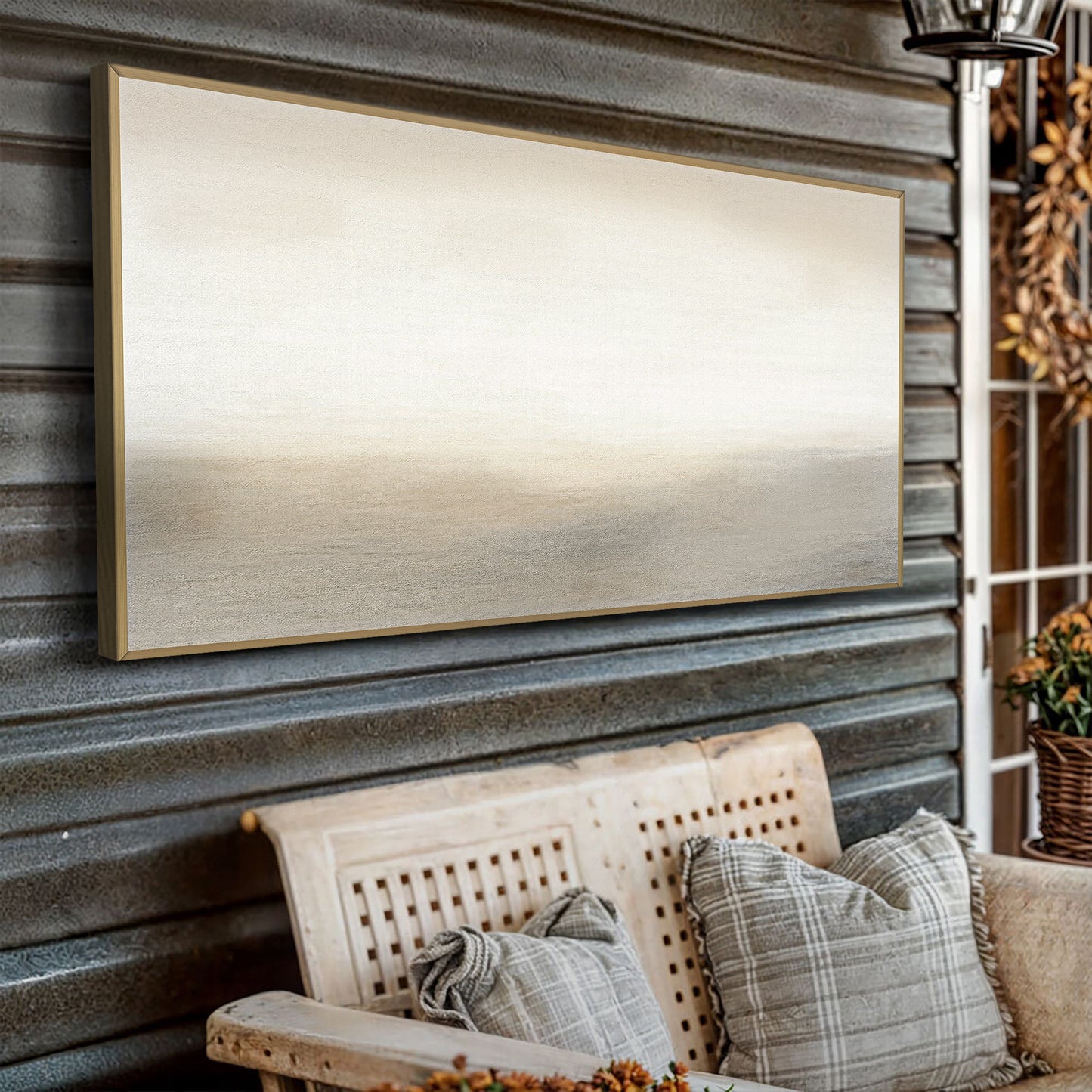 Nordic Beach Abstract Wall Art