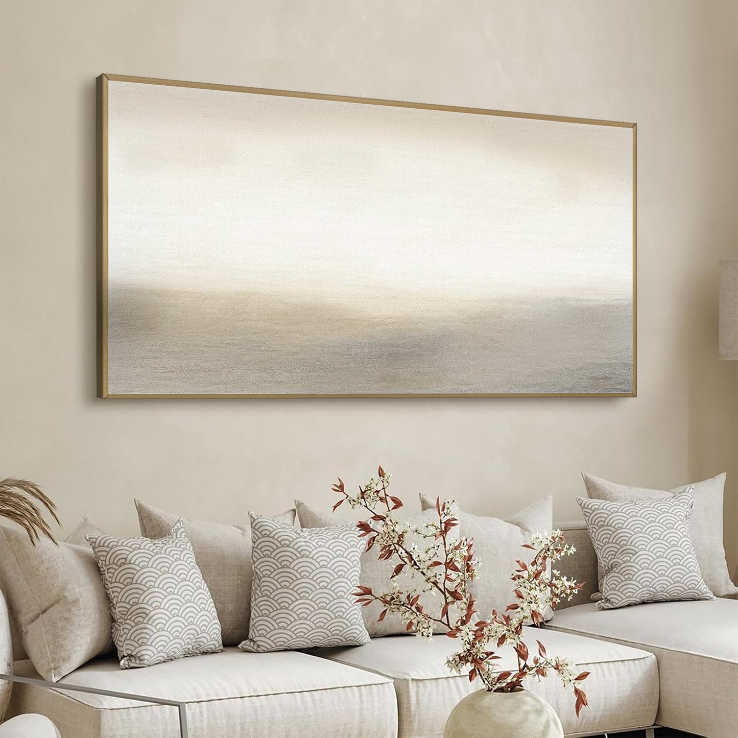 Nordic Beach Abstract Wall Art