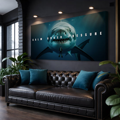 Calm Under Pressure Wall Sign