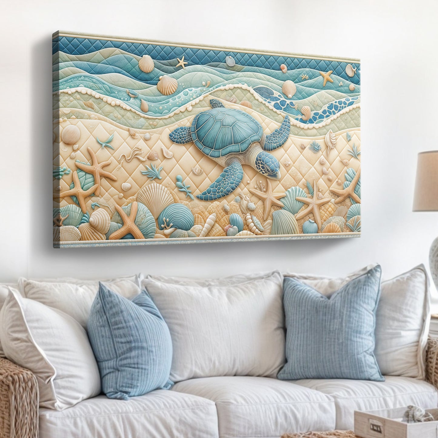 3D Coastal Wall Art IV