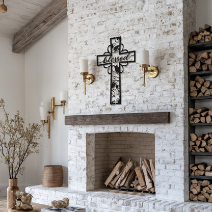 Blessed Cross - Steel Sign