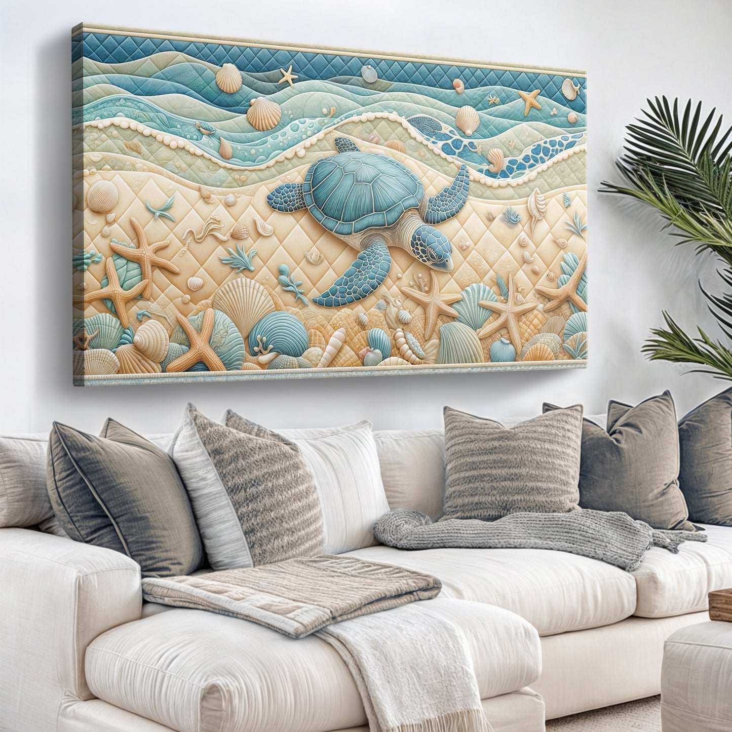 3D Coastal Wall Art IV