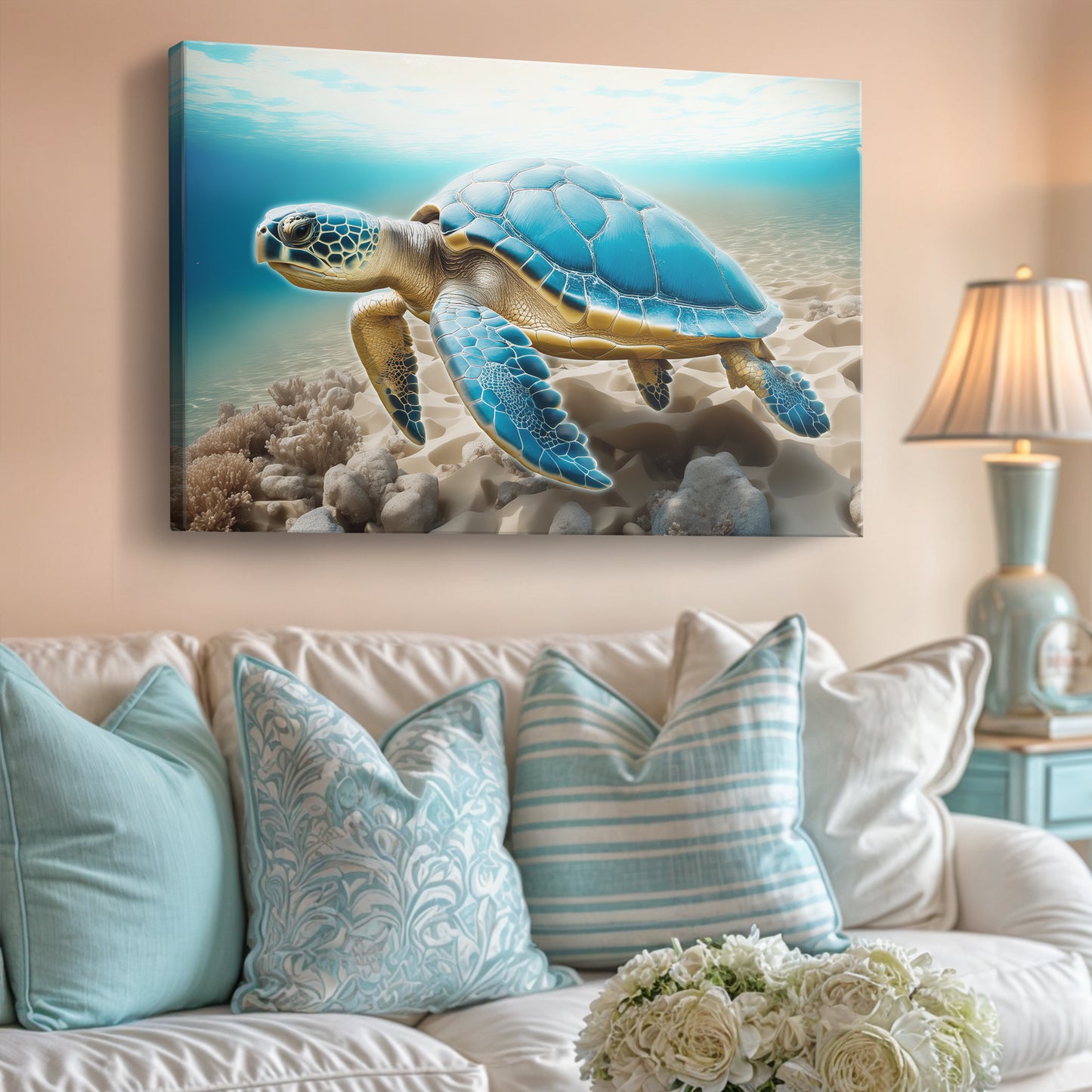 3D Coastal Wall Art VI