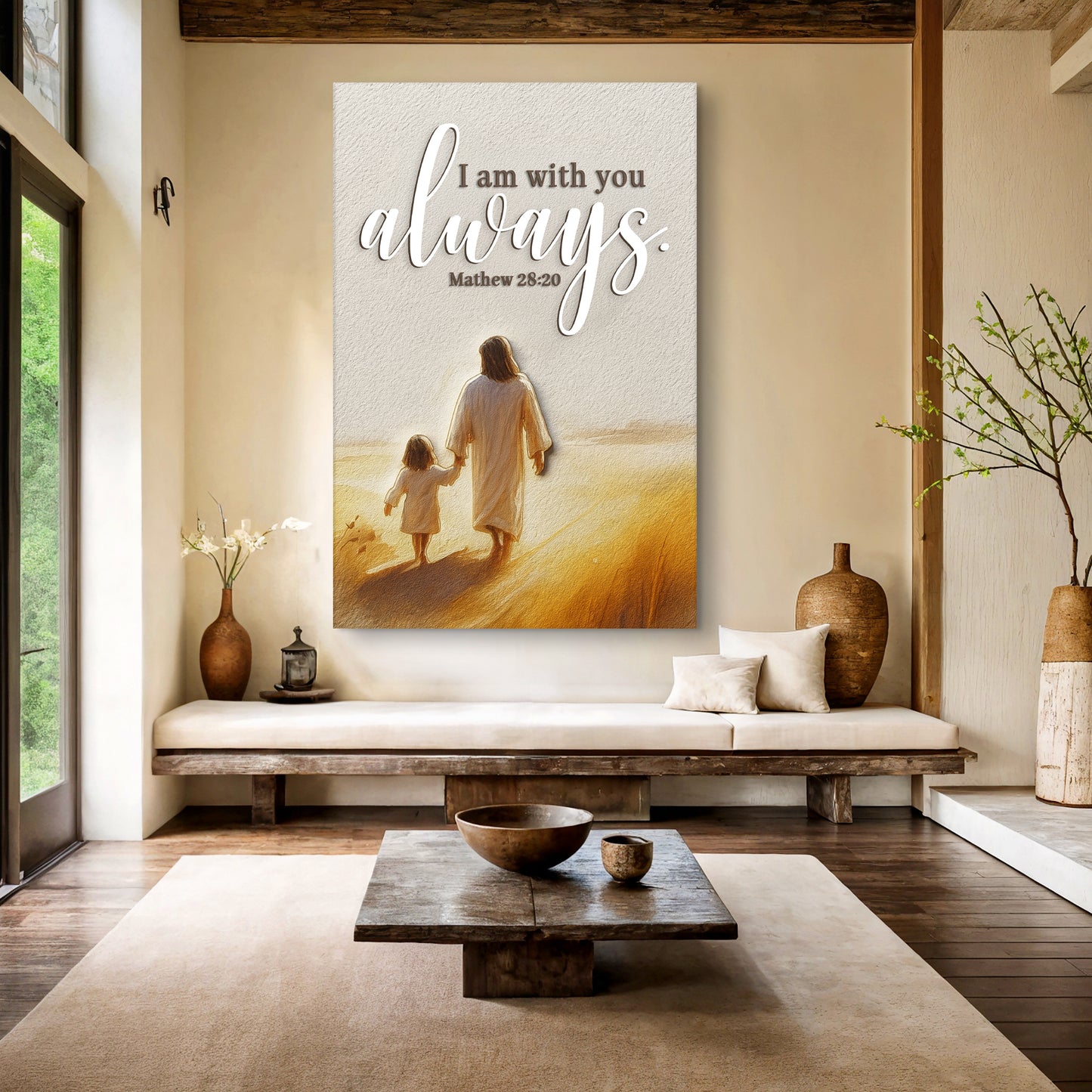 Matthew 28:20 - I Am With You Always Sign V