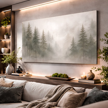 Soft Fog Forest