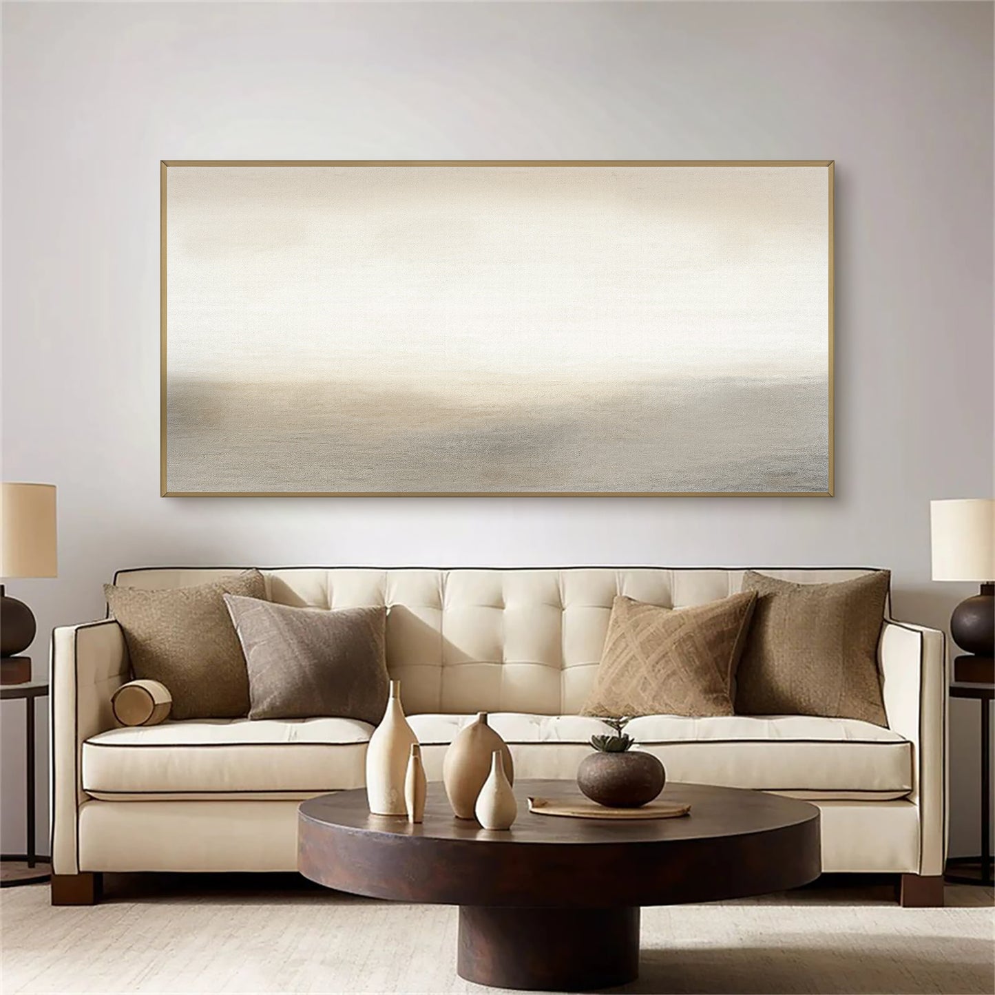 Nordic Beach Abstract Wall Art