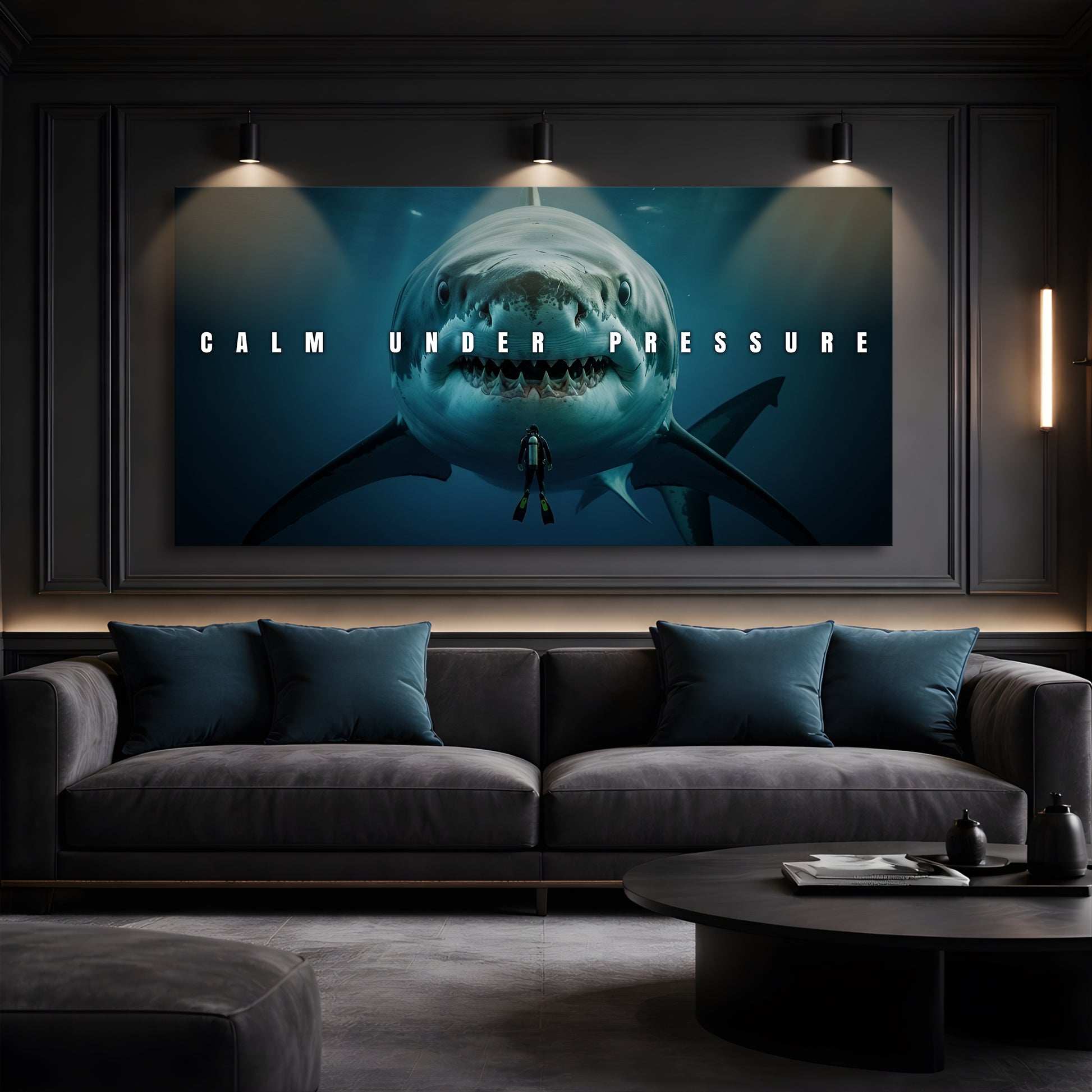 Calm Under Pressure Wall Sign