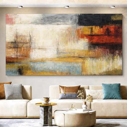 Color Strokes of Perfection Wall Art