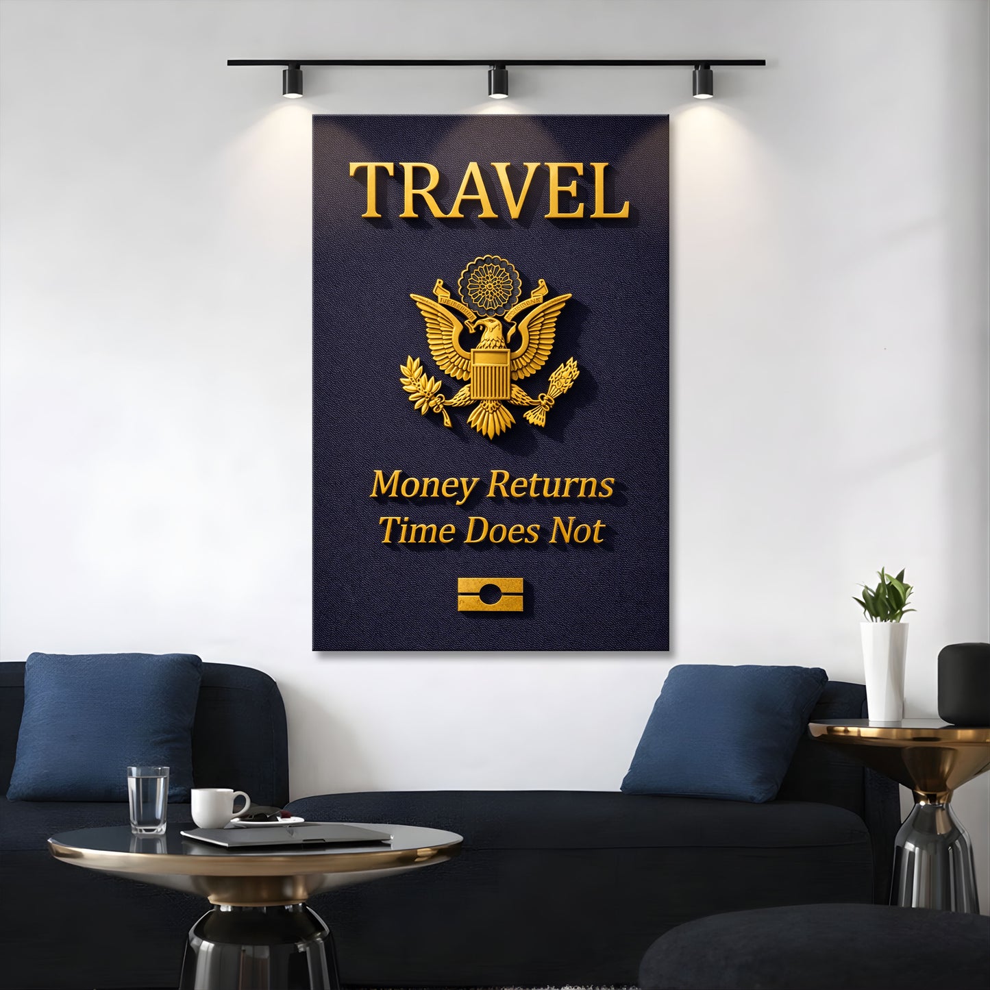 Travel Passport Wall Sign