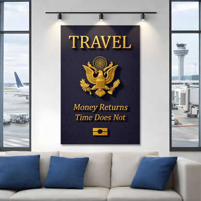 Travel Passport Wall Sign
