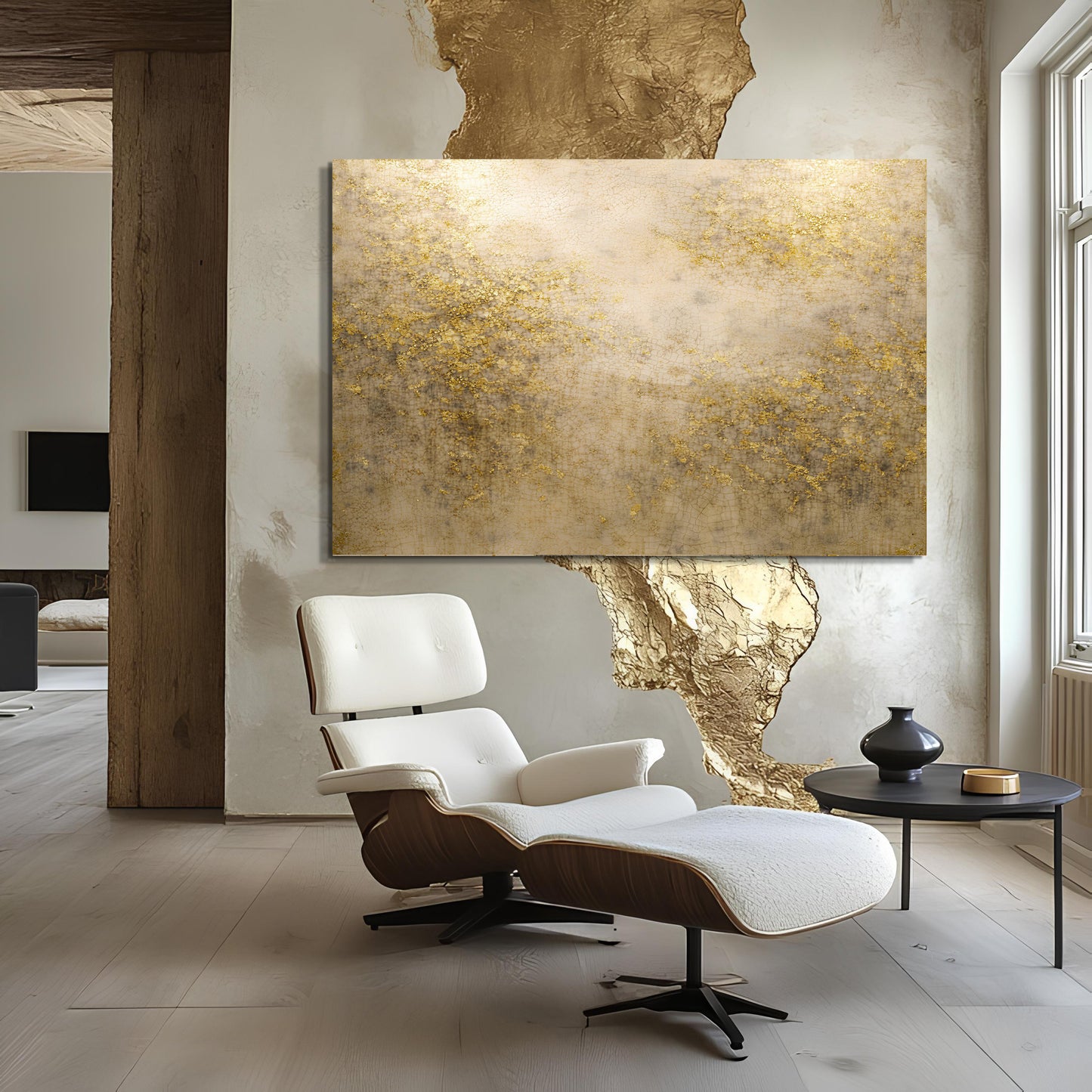 Venetian Plaster Abstract Wall Art II