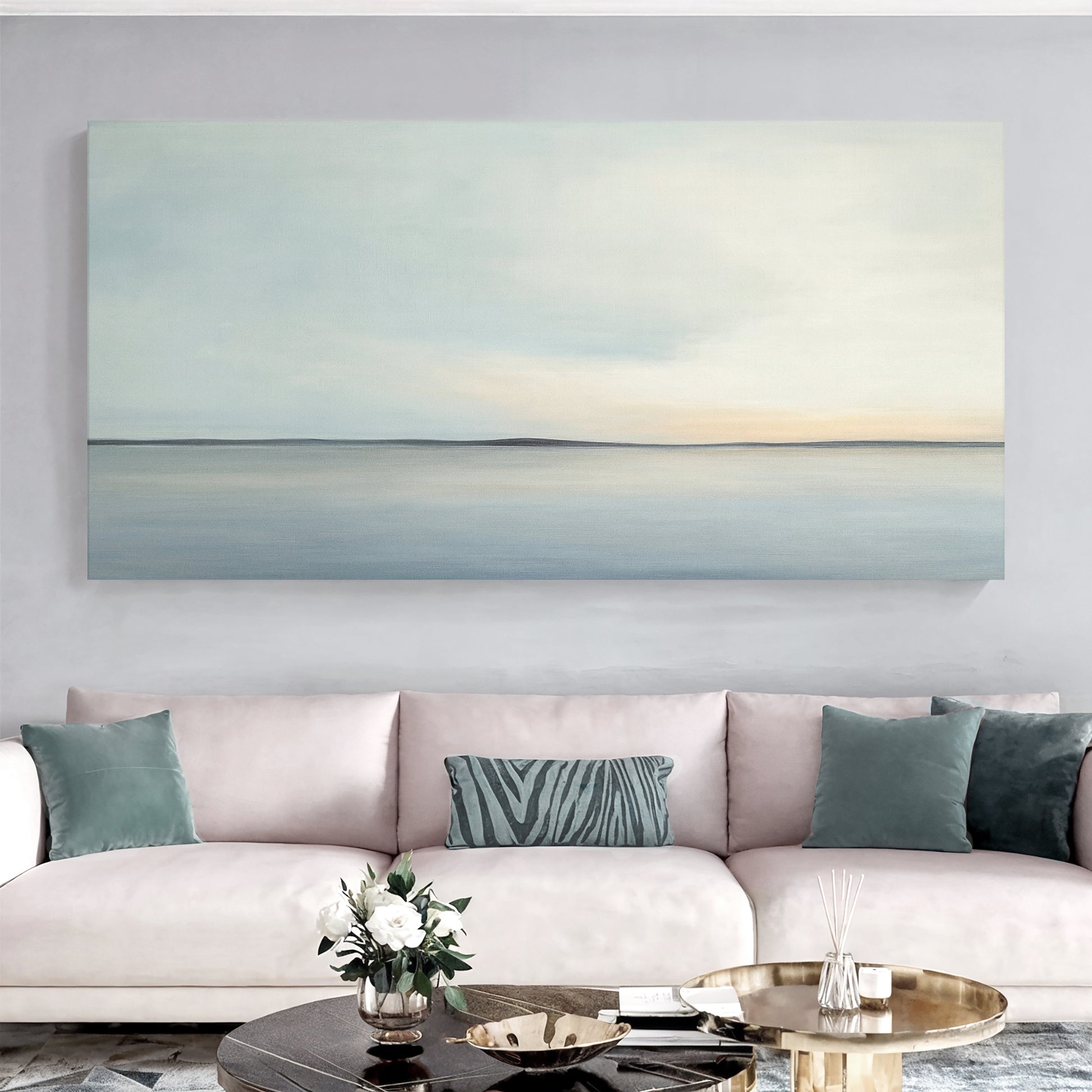 Tranquility Abstract Seascape Wall Art