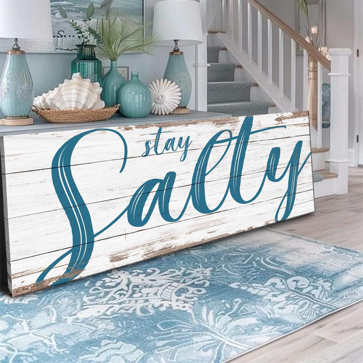 Stay Salty Coastal Sign