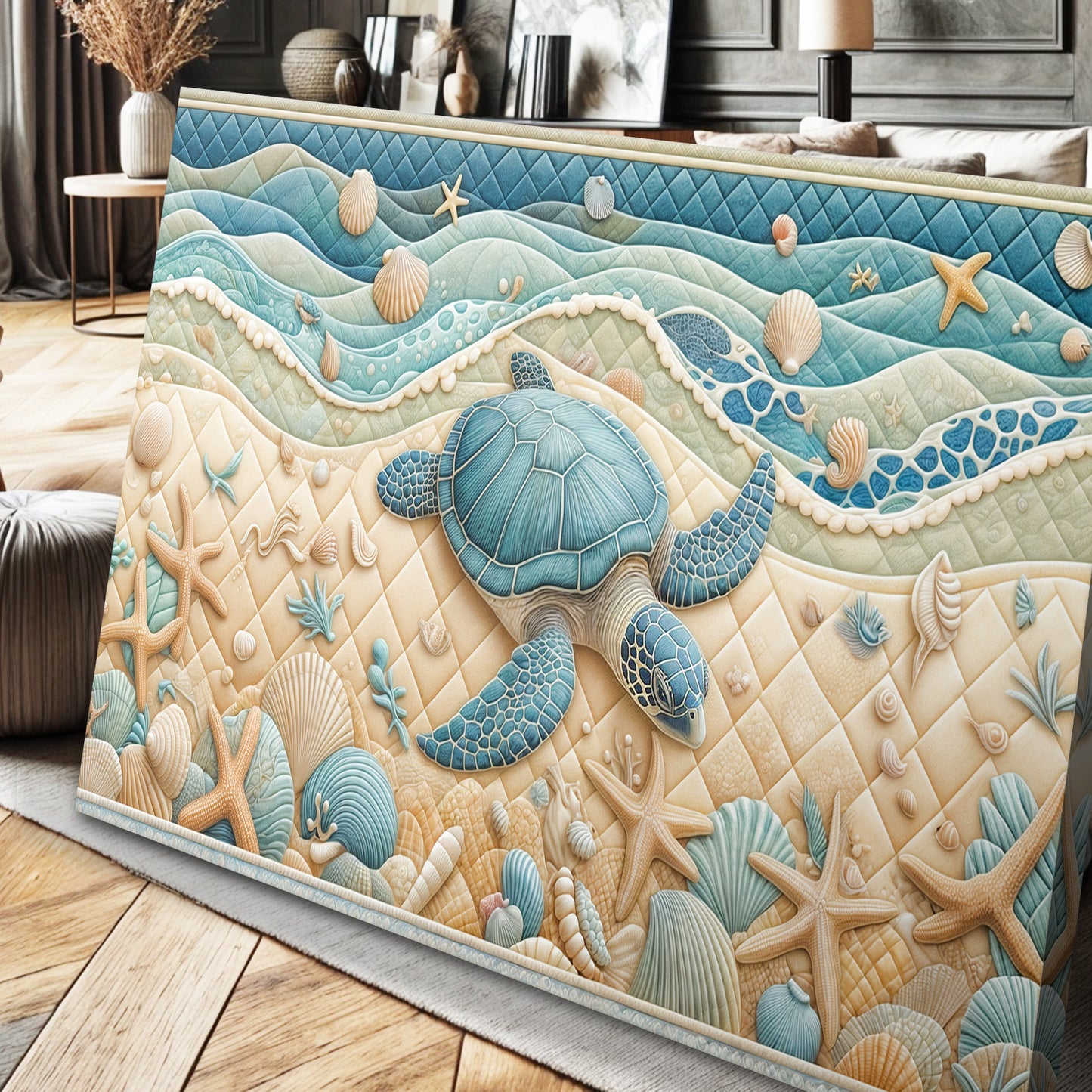 3D Coastal Wall Art IV