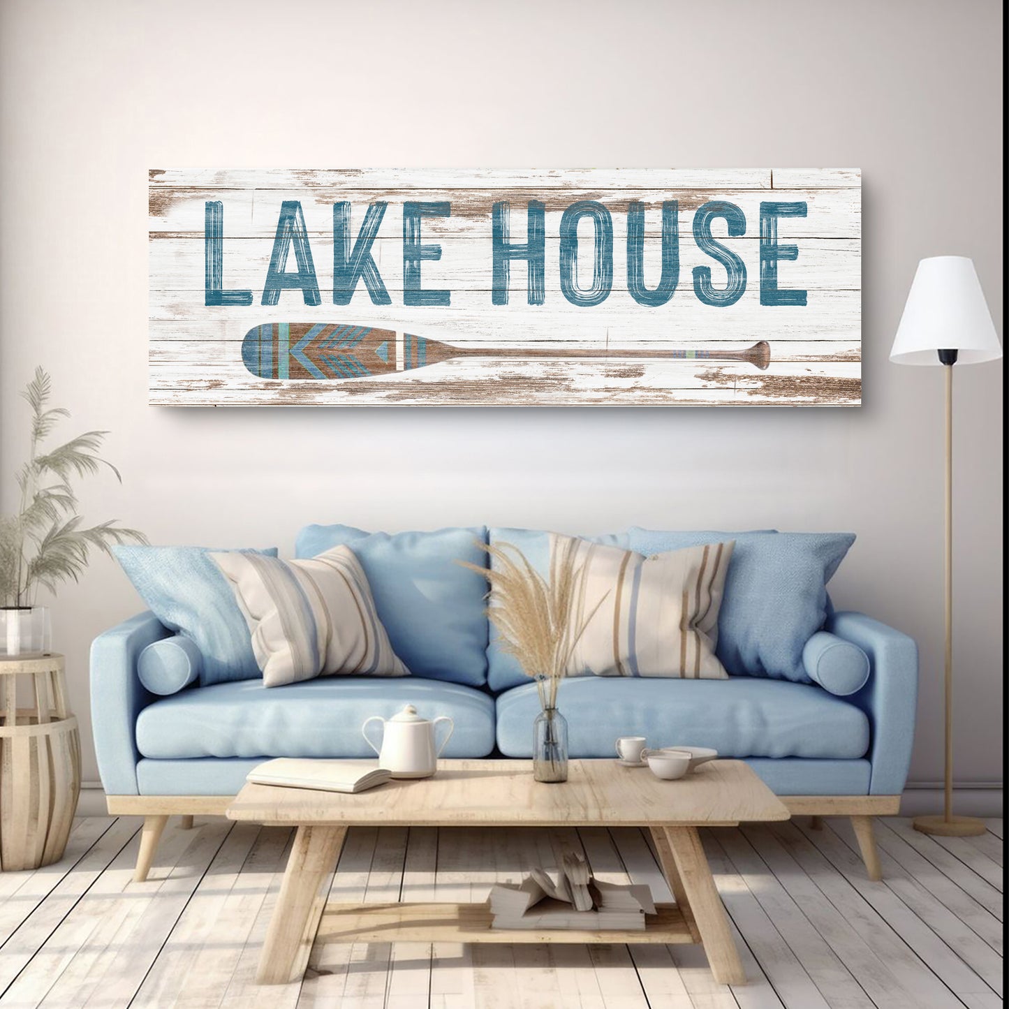 Lake House Coastal Sign II