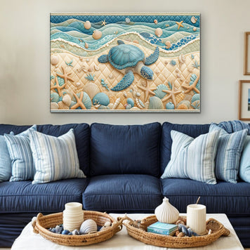 3D Coastal Wall Art IV