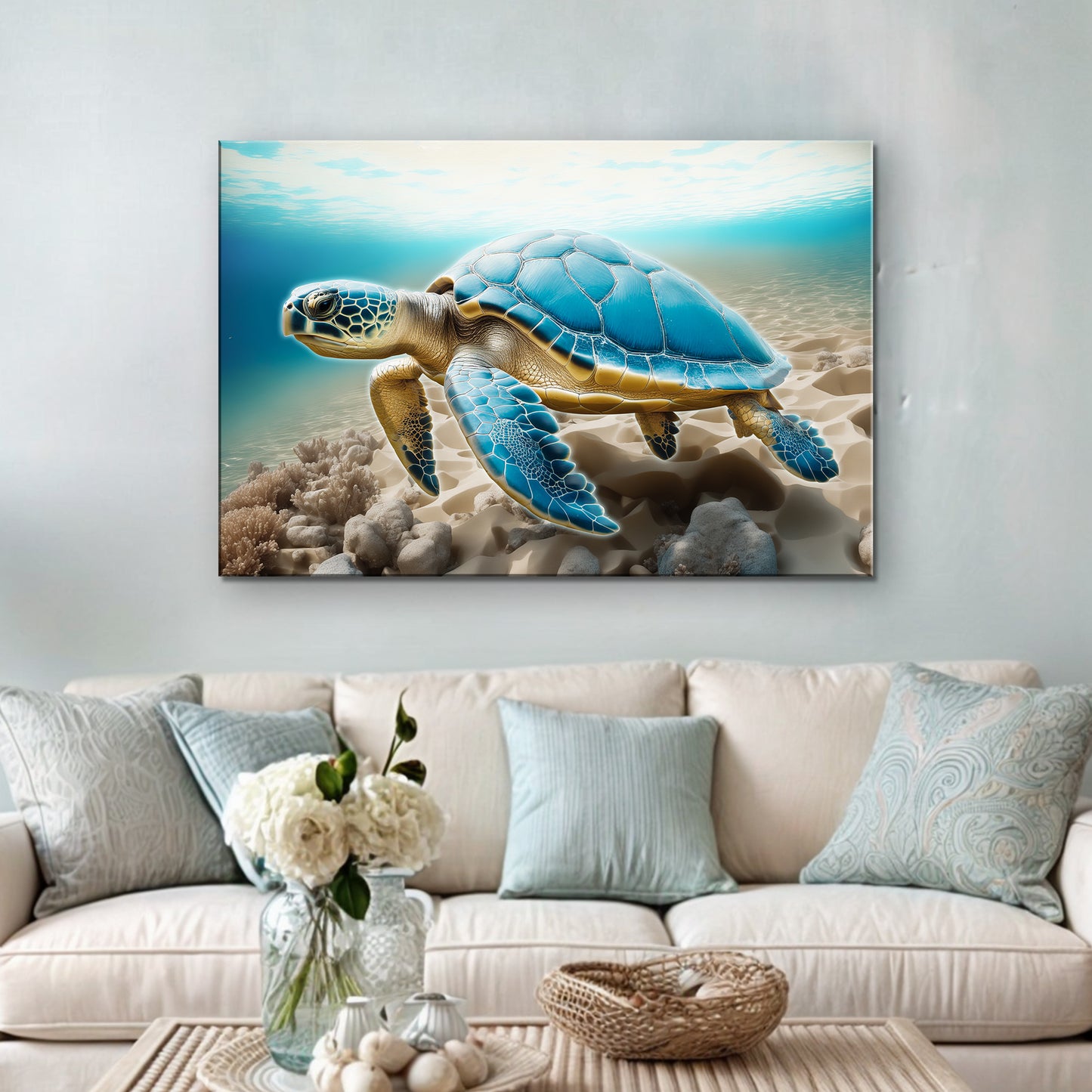 3D Coastal Wall Art VI