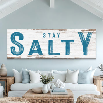 Stay Salty Coastal Sign V