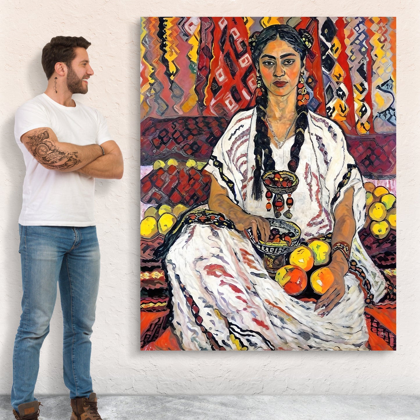 Canvas Print: "Lady Her"