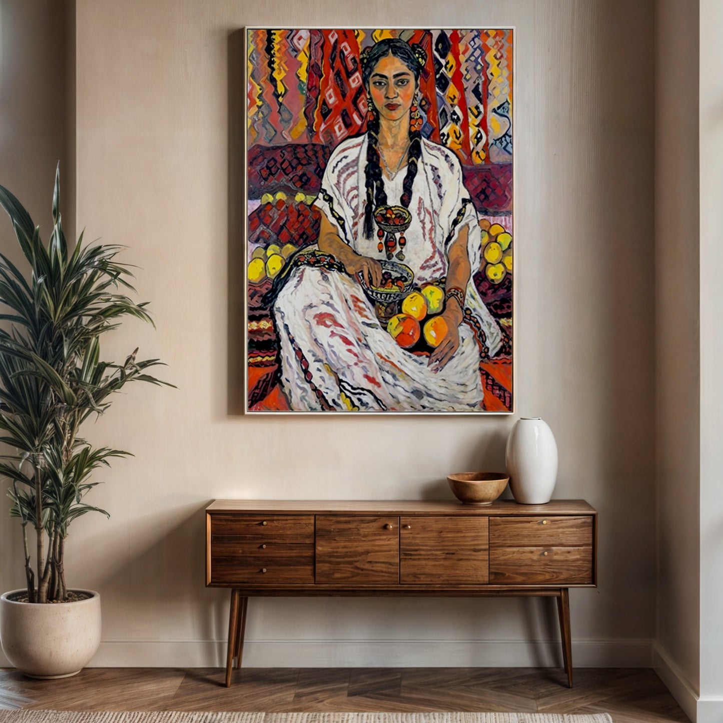 Canvas Print: "Lady Her"