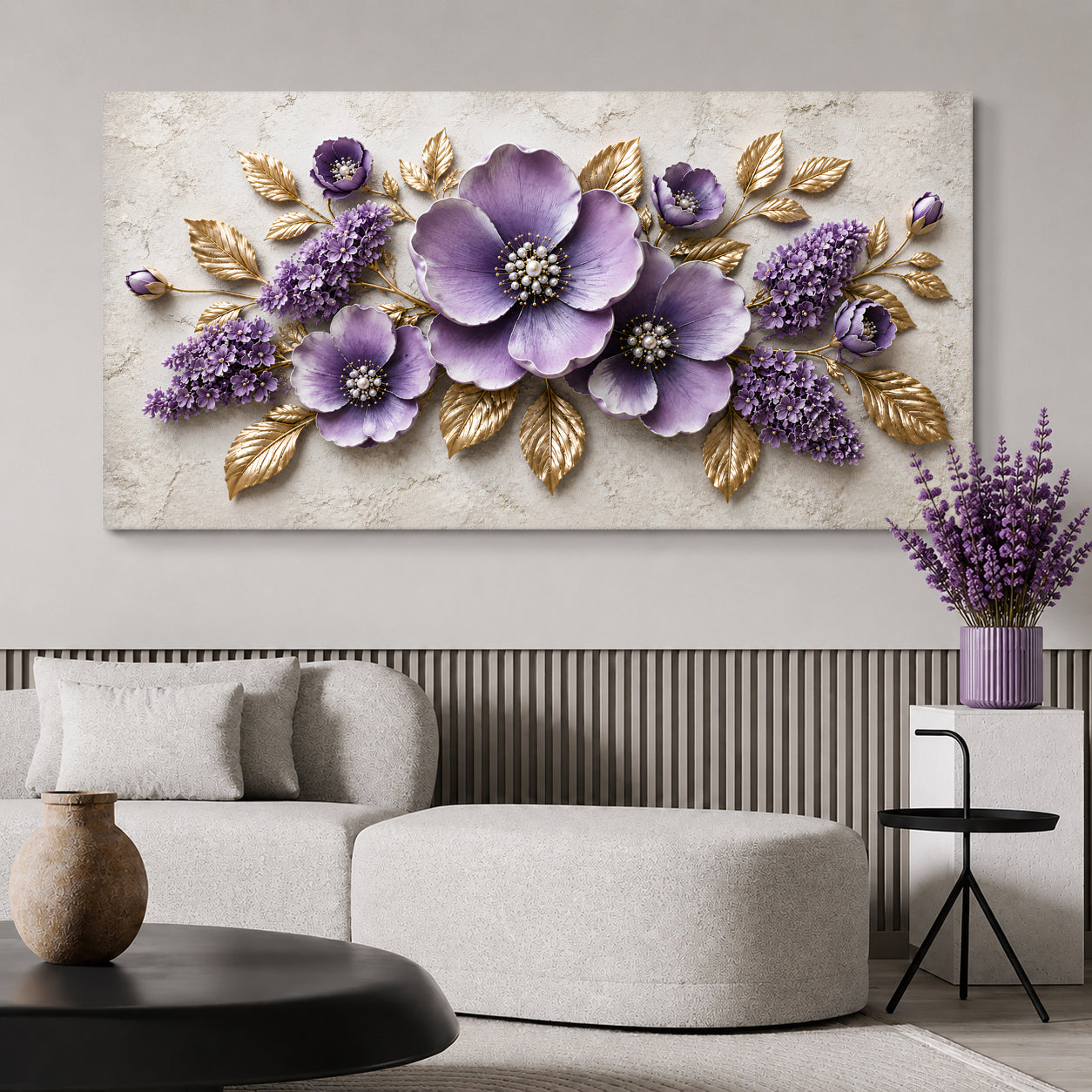 Lavender Elegance Floral