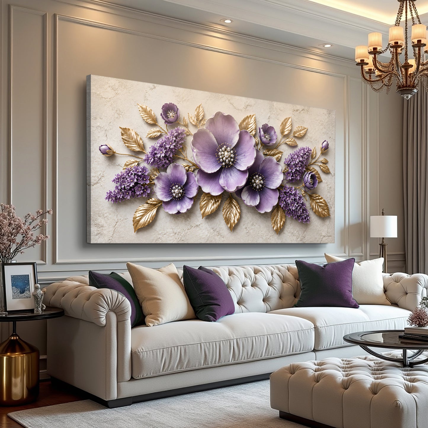 Lavender Elegance Floral