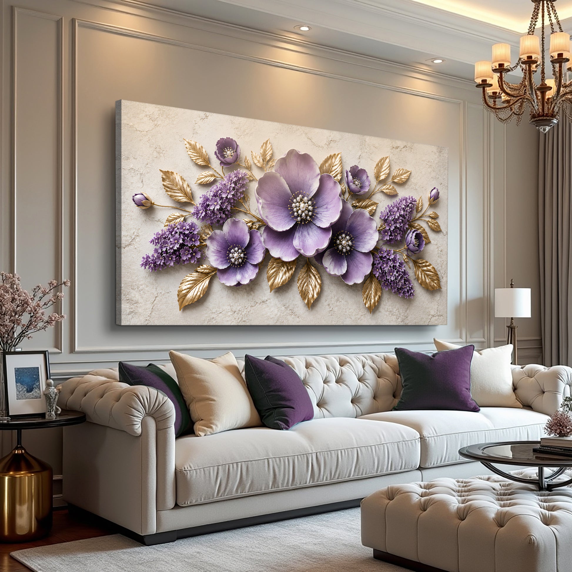 Lavender Elegance Floral