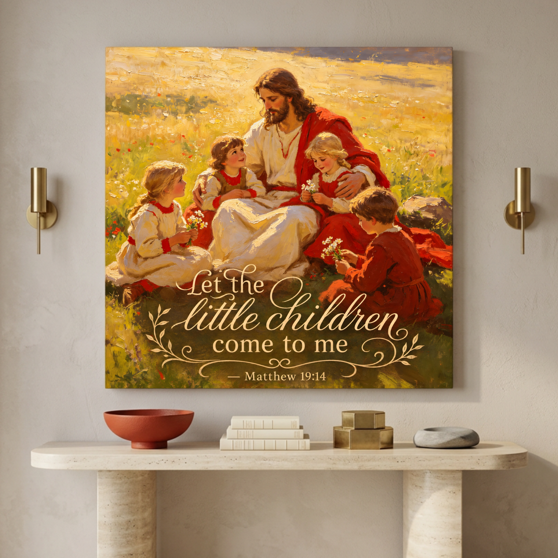 Let The Little Children Come To Me - Matthew 9:14