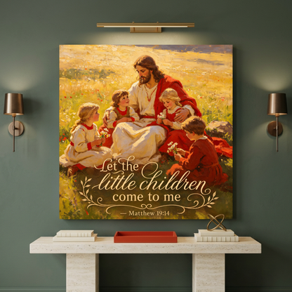 Let The Little Children Come To Me - Matthew 9:14