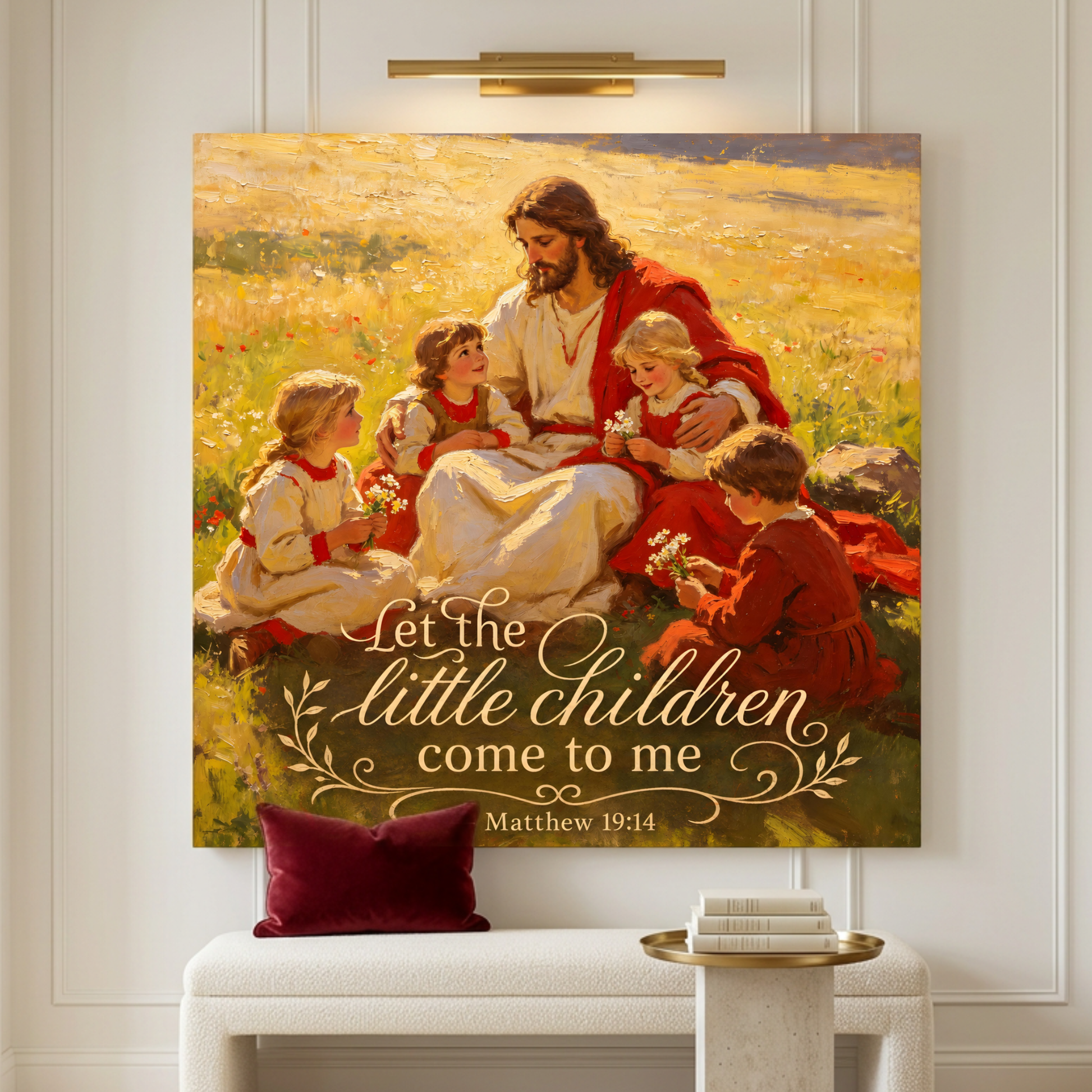 Let The Little Children Come To Me - Matthew 9:14