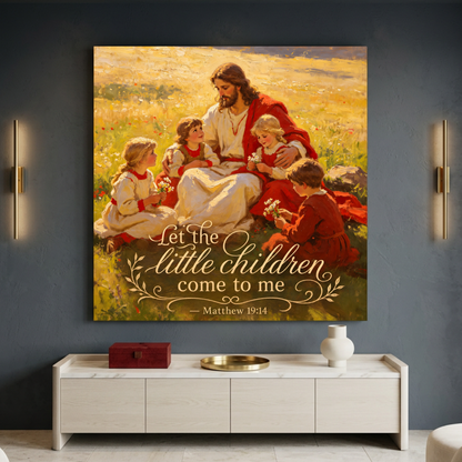 Let The Little Children Come To Me - Matthew 9:14