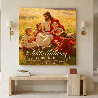 Let The Little Children Come To Me - Matthew 9:14